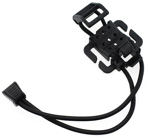 LUORNG Schwarz Taktische Ausrüstung Clips Web Dominator Mehrzweck Taktische Taschenlampe Halter Molle Tasche Befestigungen für Molle Rucksack Riemen