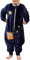 SEAUR Baby Schlafsack mit Füßen 3,0 Tog Schlafstrampler Kinder Flanell Pyjama Winter Schlafanzug Kuschelig Warm Overall Niedlich Cartoon Tier Muster - 110(100-110cm)