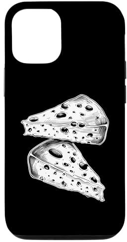 Hülle für iPhone 15 Käsescheibe Handgezeichnete Skizze
