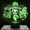 Nachttischlampe Animal Cross Dekoration Jungenzimmer Gaming Gamer Videospiele Geschenkidee Animal Cross Nachtlicht Schreibtischdekoration originell für Jugendliche, zu Weihnachten.