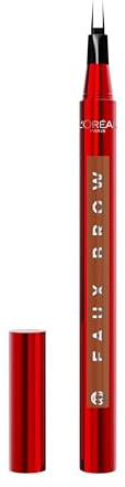 L'Oréal Paris Infallible Faux Brow Augenbrauenstift AUBURN, präziser Augenbrauenstift mit Doppelspitze, wasserfest, schweißfest, hitzebeständig, 1 ml