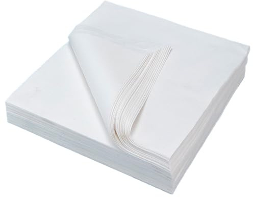 100 Stück Vogelkäfigeinlagen, Käfigeinlagen aus Vliesstoff, 15,2 x 21,8 cm, rechteckige Käfigeinlagen, vorgeschnittene saugfähige Kissenunterlage, Vogelkäfigzubehör für Heimvögel, Papageien, Vogelkäfi