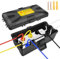 Preciva Kabelbox Wasserdicht,IP54 Waterproof,Steckdosenbox,Kabelbox Schwarz,Aussensteckdose Wasserdicht， Ideal zum Schutz von Verlängerungskabeln, Steckdosenleisten und Winkelsteckern (26x15x9cm)