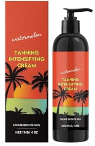 Black Solarium Creme, Selbstbräuner Körpercreme Sofortbräune Ohne Bräunungsbeschleuniger Lang Anhaltend Feuchtigkeitsspendend Mit Glycerin Nicht Klebend Und Wassermelonenduft (Lila)