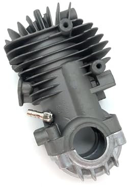 Kit cylindre-piston robuste G2500 34 mm for tronçonneuse Zenoah 2500 25 cm³, for tronçonneuse Alpina A305, for Stiga SPR255 CJ300, avec buse