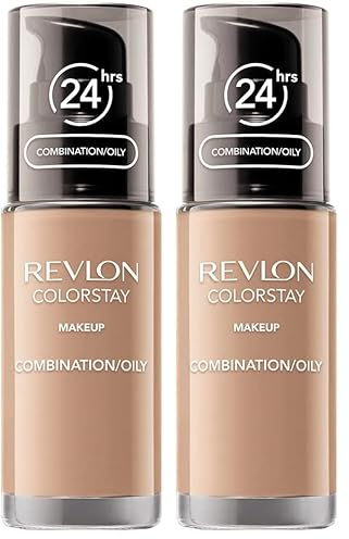 Revlon ColorStay™ Longwear Makeup für Mischhaut/fettige Haut, SPF 15, True Beige 320 (Packung mit 2)