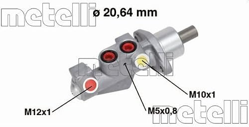 METELLI 05-0750 Hauptbremszylinder und Reparaturteile