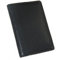 J9030 Große Herren Leder Brieftasche Ausweismappe präsentiert von RabamtaGO® - (M1 schwarz)
