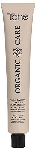 Tahe Organic Care Tinte Orgánico Permanente para el cabello de larga duración Sin Amoniaco, 100 ml, Tono 5.76 Castaño Claro Violeta Rojo