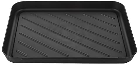 Garneck Plastic Boot Tray Heavy Duty Shoe Mat Trays Dog Cat Bowl Mats Trap Mud Water and Pet Food Mess to Protect Floors Table Organizer Mat