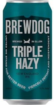BrewDog Triple Hazy New England IPA, 3.67 cl