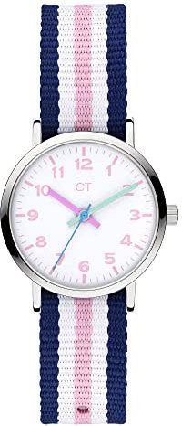 Cool Time Kids Armbanduhr mit Nylon Armband (bunt)