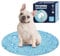 furrybaby Dog Cooling Mat, Pet Bed Dog Mat Self-Cooling Pad Cool Gel Bed Large Dog Cooling Pads Mats, No Need to Refrigerate or Freeze, Apply Indoors Outdoors Car(Circle Droplets 47cm)