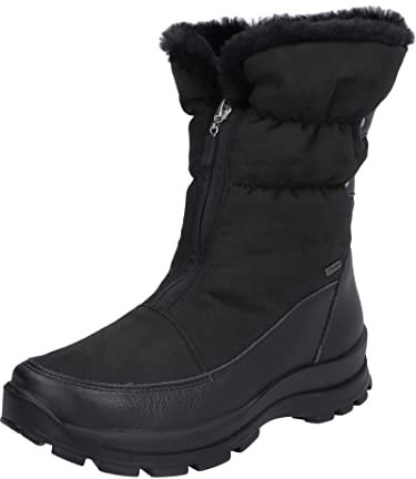 Westland Damen Snowboots Grenoble 03,Weite G (Normal),Wechselfußbett,wasserdicht,Boots,Winterstiefel,Winterschuhe,schwarz,38 EU / 5 UK