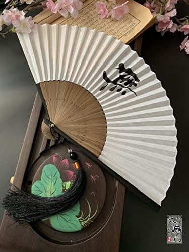 Folding Fan Japan Japanese Fan Men and Women Craft Fan Gift,Gold