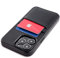 Dockem Custodia per Carte di Credito in Vera Pelle per iPhone 13 Pro con Piastra Metallica Integrata per Montaggio Magnetico, Portafoglio Cucito con 2 Porta Carte di Credito, 6.1 Pro M2GL [Nero]