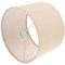 OSALADI Tambor Lámpara Pantalla Cilindro Pantalla Desmontable Tela Luz Pantalla Cubierta para Hotel Hogar Dormitorio Sala de Estar E27 Luz Decoración 26. 5X18cm Beige