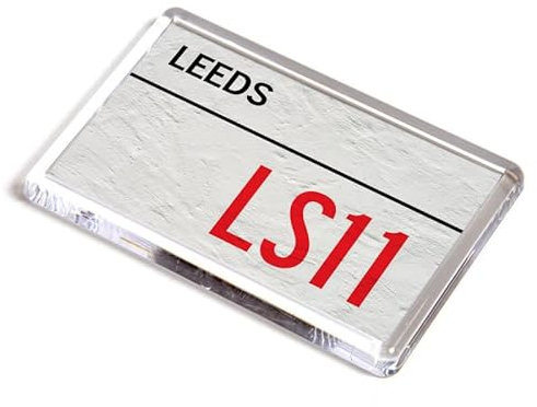 FRIDGE MAGNET - Leeds LS11 - UK Postcode