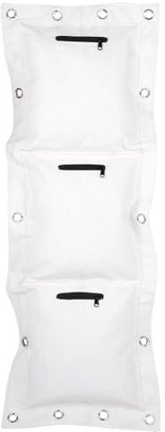 Segeltuch-Wandtasche für Wing Chun, Wall Sandsack, Wing Chun Wall Canvas Punch, Kung Fu Kick Striking Punch Bag Punch Empty Sand Bag Target mit Reißverschluss für Boxtraining Taekwondo(Triple Bag)