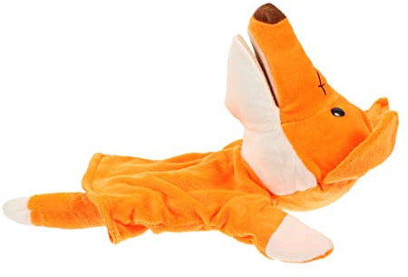 Toyvian Kleinkindspielzeug Handpuppe Früherziehung Spielzeug Kinderspielzeug Zoo Tierspielzeug für Kinder Spielzeuge Puppen Plüsch Fuchs Spielzeug Handpuppe Spielzeug Marionette