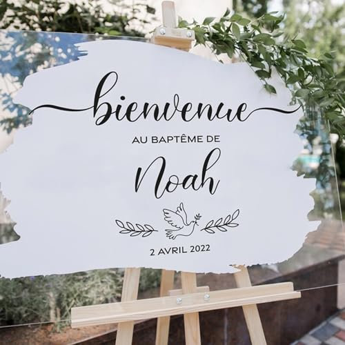 Stickers Personnalisés Panneau Directionnel, Stickers Vinyle Panneau De Bienvenue, Panneau D'accueil Mariage, Bienvenue Mariage, Sticker Vinyle, Panneau D'accueil Mariage,Mariage Décoration Artisanale