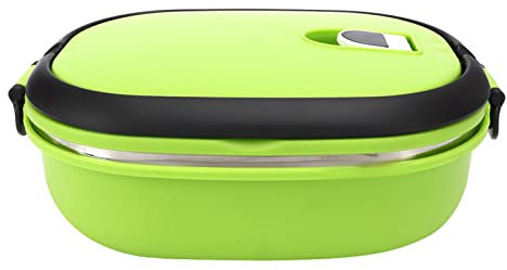 Lonchera Bento Box, Lonchera Termo Térmica de Acero Inoxidable con Aislamiento Portátil, Lonchera Bento Box para Adultos, Lonchera con Aislamiento Portátil para el Hogar, Familia,(Single Layer)