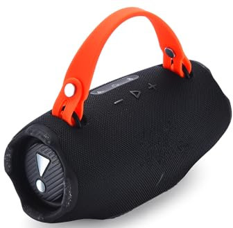 Yaowanguan Abnehmbarer Griffband Tragriemen für JBL Xtreme 4/Xtreme 3/Xtreme 2 Tragbare Bluetooth-Lautsprecher, Xtreme Anti Rutsch Reisegriffgurt Carrying Strap(Orange)