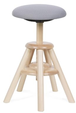 BALIMO Wood Bewegungshocker - Sitztrainer aus Holz - Beweglich sitzen