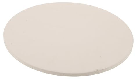 SHOWERORO Pietra Da Forno Rotonda 280x10mm in Cordierite Per Pizza e Pane, Teglia Per Cottura Uniforme Antiaderente Per Forno Domestico e Professionale, Utensile Per Fare La Pizza in Casa
