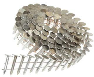 Dachpappnägel 3,1x25mm Ring rostfrei A2 Gas passend für Paslode Dachpappnagler IM45CW 1,12M