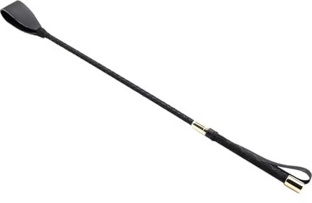 Celuicion Leder Peitschen 60cm Reitgerte mit Griff und Aufhängeseil
