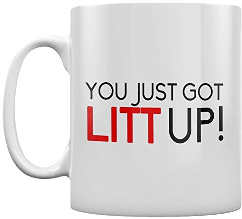 You JUST GOT LITT UP 10oz White Funny Mug.