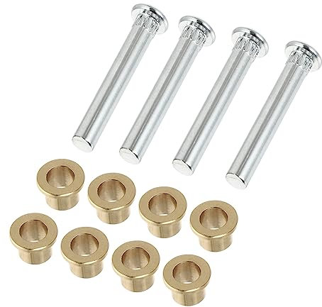 CHILDWEET 4pcs Car Door Bushing Repair Kit Aluminum Alloy Easy Installation Compatible