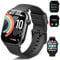 Smart Watch for Men Women Answer/Make Calls, 1.96 HD Fitness Watch with Heart Rate/Sleep Monitor/Step Counter, Fitness Tracker 110+Sports Activity Trackers, IP68 Waterproof Smartwatch for Android/iOS