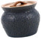 iplusmile estofado olla mini cazuela tazón de sopa japonés con tapa cazuela de cocina utensilios de cocina chinos Sopa de cocina tazón de sopa de vapor cerámica Blue