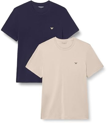Herren Endurance 2-Pack Crew Neck T-Shirt Beige M