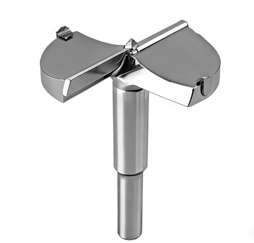 Brocas Forstner 60mm Madera Carburo Taladro de Carpintería Mango Redondo para Hacer Agujeros en Madera