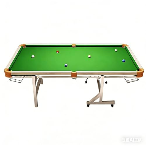 Regulierungs-Billardtisch, professioneller Billardtisch mit Premium-Zubehör, einfache Montage for Zuhause, Spielzimmer, Bar, Garage(K)