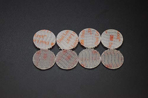 3M Dual Lock SJ3560 Self Adhesive Circle Fastener Tape, 15mm, 22mm Circles (22mm, 8)