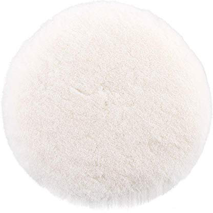 Car Wool Polishing Pad Auto Woolen Buffing Waxing Pad Polisher Buffer(5'') Cosmetic Restoration Tools