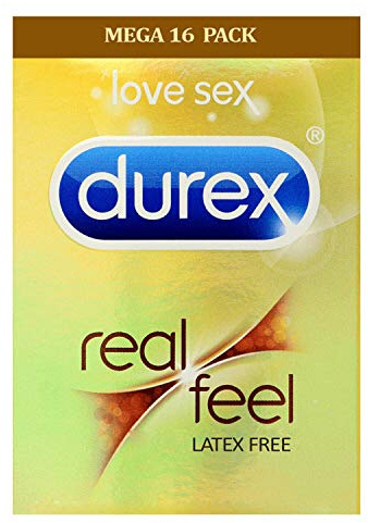 Durex Real Feel Männliche Kondome Megapack 16 Stück