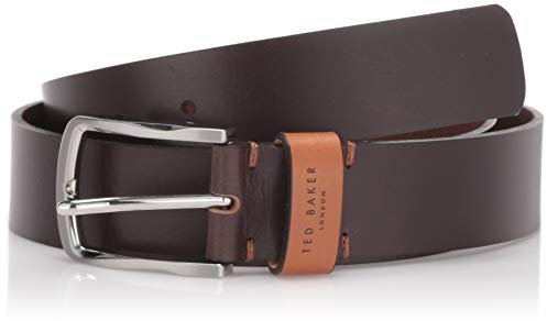 Ted Baker Herren Parmar Gürtel, Schokoladenbraun, 40