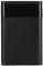 Tragbare Power Bank, DIY Schnellladebatteriebox Kein Schweißen Mobile Power Case Kit für Telefonunterstützung 5V/9V/12V Spannungseingang Ausgang(Schwarz)