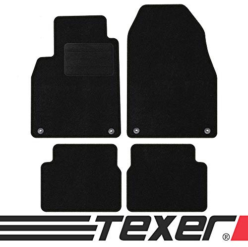 TEXER Textil Fußmatten Passend für Saab 93 Bj. 2002-2008 Basic