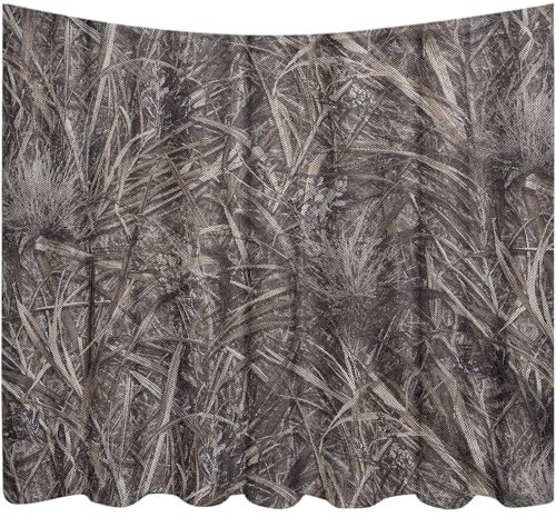 iunio Camouflage Netting Camo Netting Army Camo Net Camouflage Scrim Netting Lightweight Camouflage Mesh for Photography, Decorations, Hunting, Shooting, Duck Blinds, Sunshade(Dry Grass 1.5mx1m)