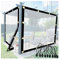 AWSAD Pavillon Seitenwände Transparent Klare Plane Transparente Plane Wasserdicht Mit Ösen Reiß und Reißfest für Dachcamping im Freien, 69 Größen (Color : A, Size : 2x2.5m/6.56x8.2ft)