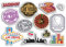 A5 Aufkleberbogen Las Vegas Vinyl Aufkleber – City Nevada Casino Amerika USA Urlaub Reise #78495