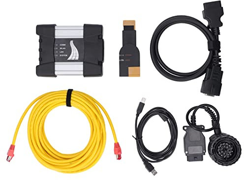 OBD2-Scanner, 3-in-1-Profi-Auto-Diagnose-Scan-Tool und Codeleser, Universelles OBD-II-Diagnose-Scanner-Programmiertool mit 20-poligem Kabel für Alle Fahrzeuge mit OBD-II-Protokoll, für ICOM A2 B C