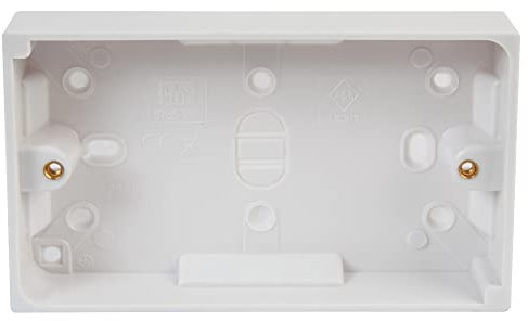 Doppel-Patratzen-Boxen, 25 mm tief, elektrisch, 1 Stück