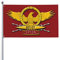 Or romain impérial aigle SPQR drapeau 3x5 pieds résistant aux UV qualité Durable décoration cour intérieur jardin bannières